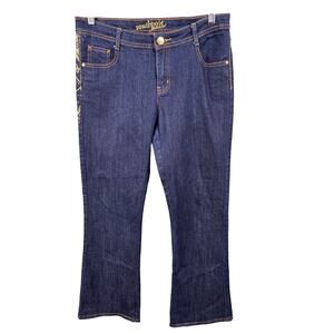 Southpole Pants Denim Jeans Women's Size‎ 11 Bootcut Y2K Vintage Flare Baggy